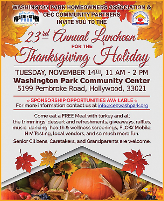23rd Annual Thanksgiving Luncheon